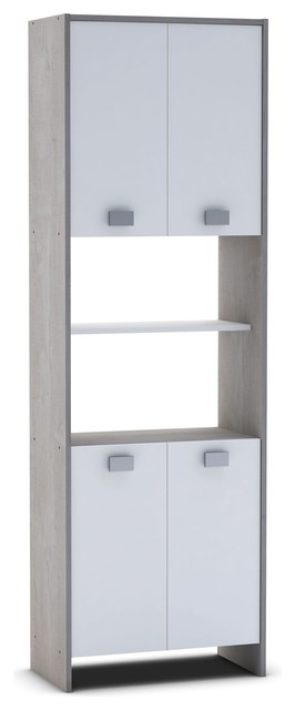 Meuble Sous Lavabo 185 bali colonne de salle de bains 185cm contemporain Meuble Sous Lavabo 185 bali colonne de salle de bains 185cm contemporain