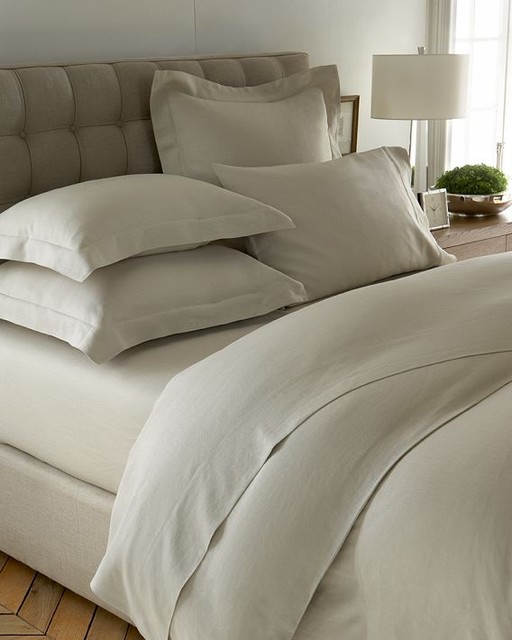 Signature Linen Bedding Traditional Bedding by WilliamsSonoma