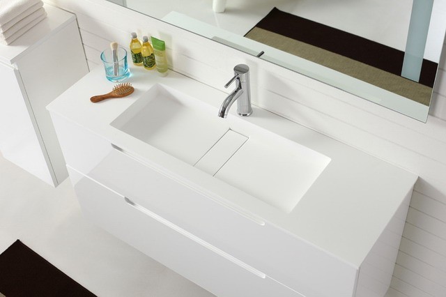 Bathroom Vanity  Wall Hung Vanityt  Aspen modernbathroomvanities 