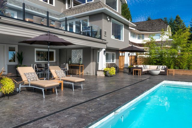 ... North Vancouver, BC - Contemporary - Patio - vancouver - by Stone