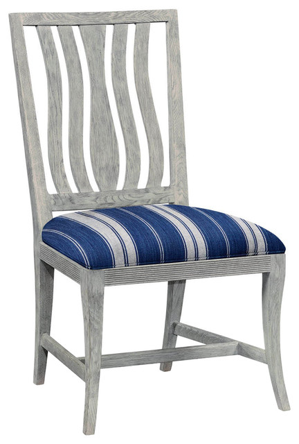 Jonathan Charles Eva Side Chair - Beach Style - Dining Chairs - by