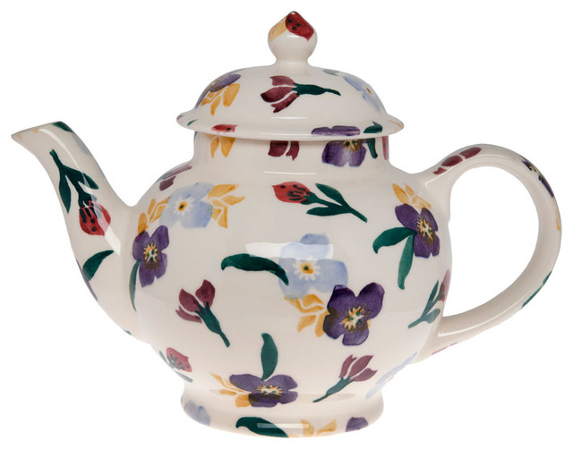 Emma Bridgewater Wallflower Four Cup Teapot Traditional Teapots