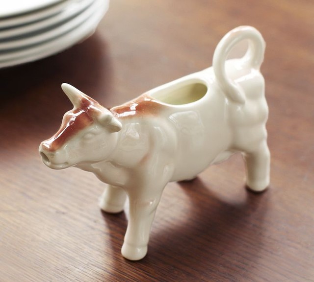 Moo Cow Creamer Eclectic Sugar Bowls And Creamers by Pottery Barn