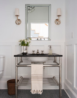  Cottage  Transitional  Bathroom  auckland  by indi interiors