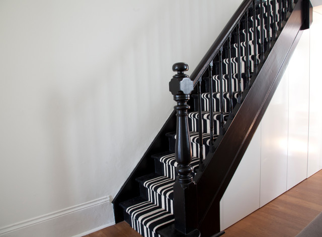 Eclectic Staircase Sydney Balmain Terrace House eclectic-staircase