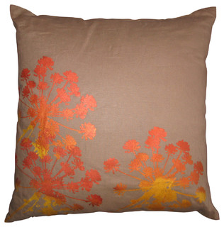 Queen Anne s Lace Throw Pillow - Modern - Scatter Cushions - by Nightbyrd