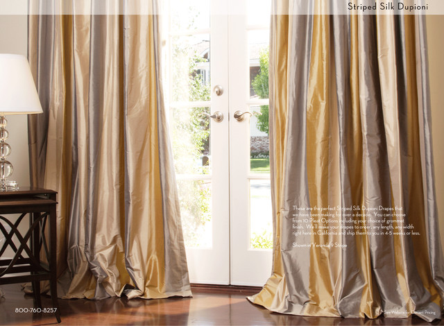silk living room curtains