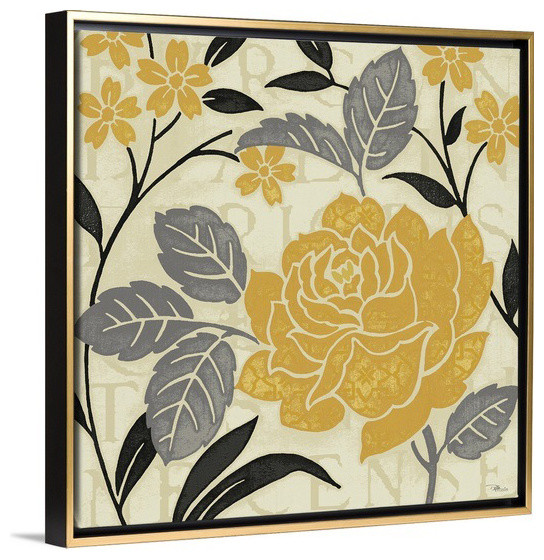 Perfect Petals II Yellow Wall Art from Great BIG Canvas by Pela Studio. traditional-