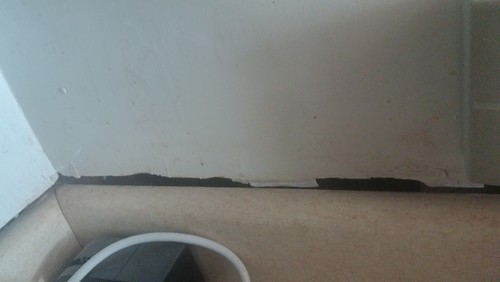 Fixing A Large Gap Between Countertop And Wall