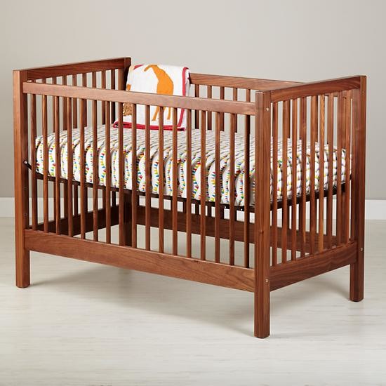 American Walnut Andersen Baby Crib Traditional Cribs by The Land