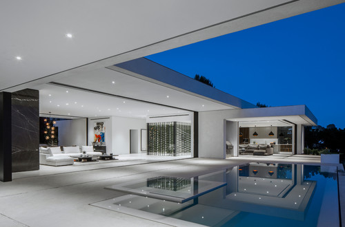 Carla Ridge: Beverly Hills Trousdale Estates Modern Mid Century New Home