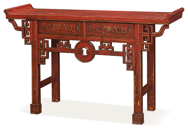 asian console tables