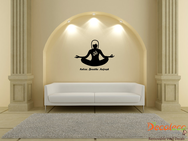Yoga Asian Wall Decal (SKU 020) asian-wall-decals
