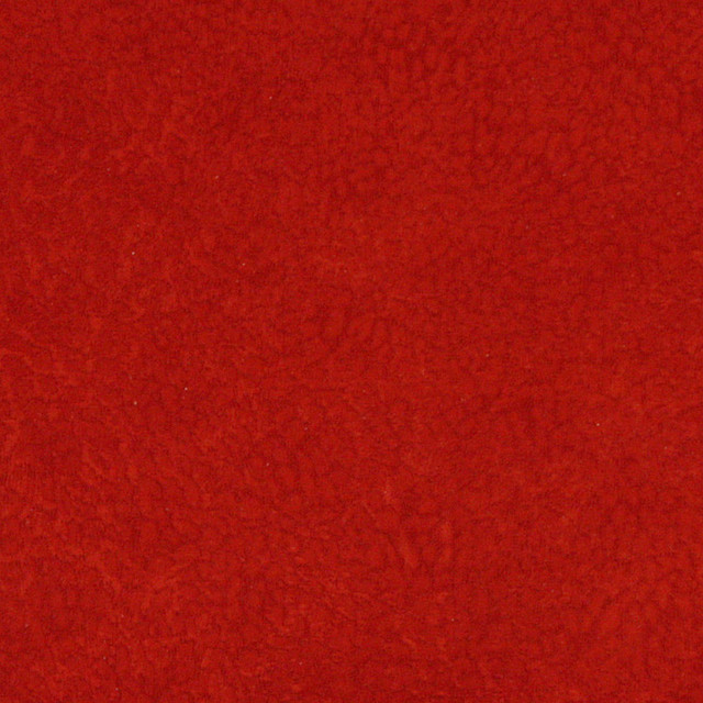 Red Solid Spotted Microfiber Stain Resistant Upholstery Fabric By The