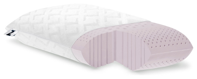 Lavender Infused Memory Foam Pillow - Modern - Bed Pillows - by Mattress Depot USA