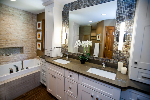 Eclectic Bath St Louis Modern Meets Rustic St. Louis Bathroom eclectic-bathroom