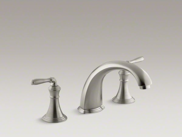 KOHLER Devonshire(R) deck-/rim-mount bath faucet trim for high-flow ...