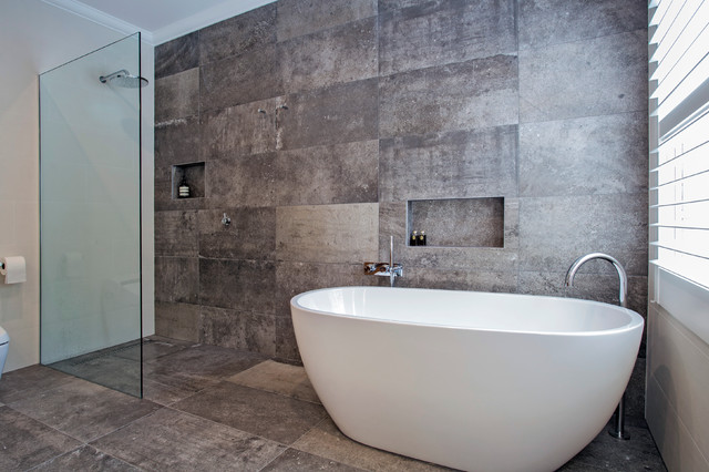 Luxury free standing bath and walkin shower  Contemporary  Bathroom  melbourne  by Ultimate 