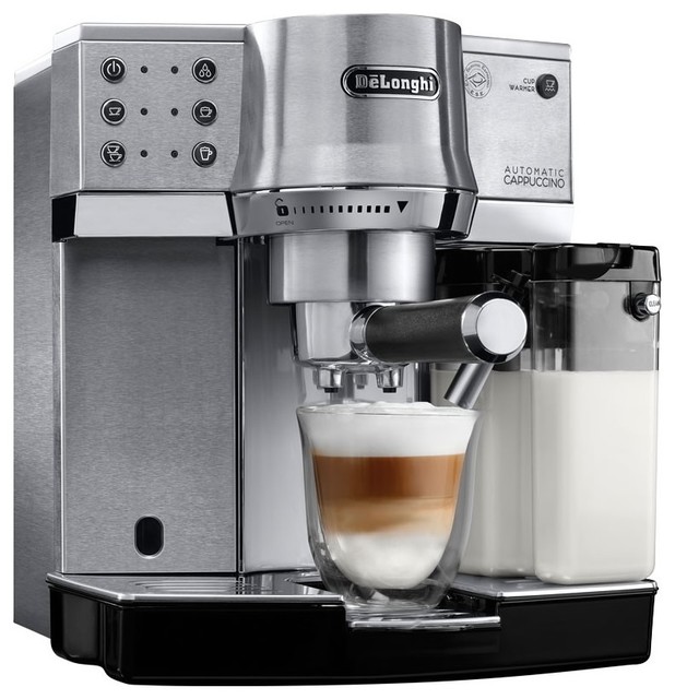 Delonghi EC860 Espresso Machine Stainless Steel Modern Espresso