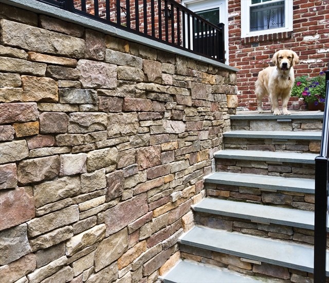 EP Henry Cast Veneer Stone New York by V&S Landscape