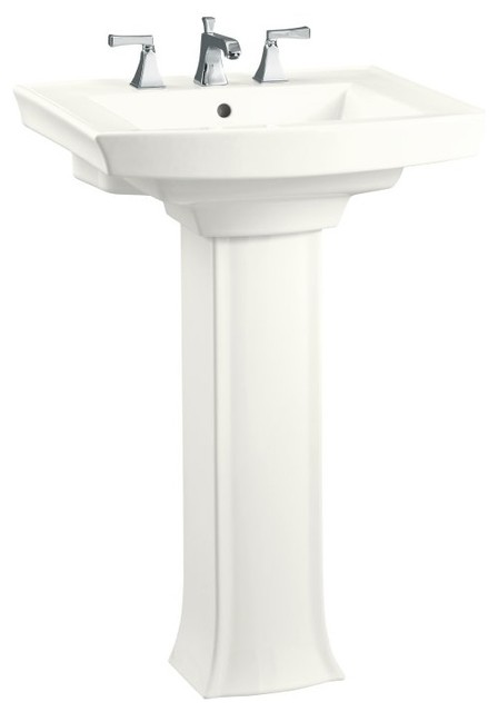 KOHLER Archer Pedestal Lavatory with 8