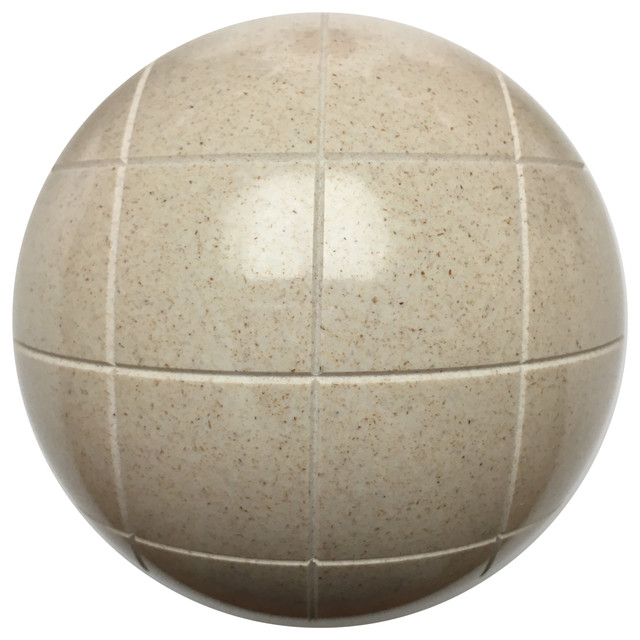 World Cup White Bocce Ball, 110 Mm Outdoor And Lawn Games by Bocce
