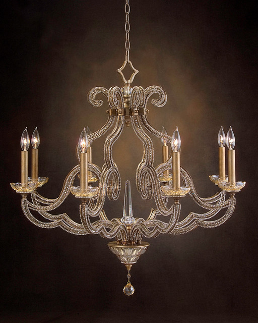 John Richard 8 Light Chandelier AJC8680 Modern Chandeliers