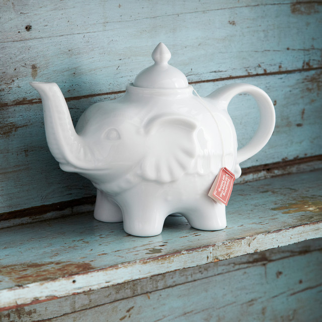 elephant teapot Contemporary Teapots london by rigby & mac