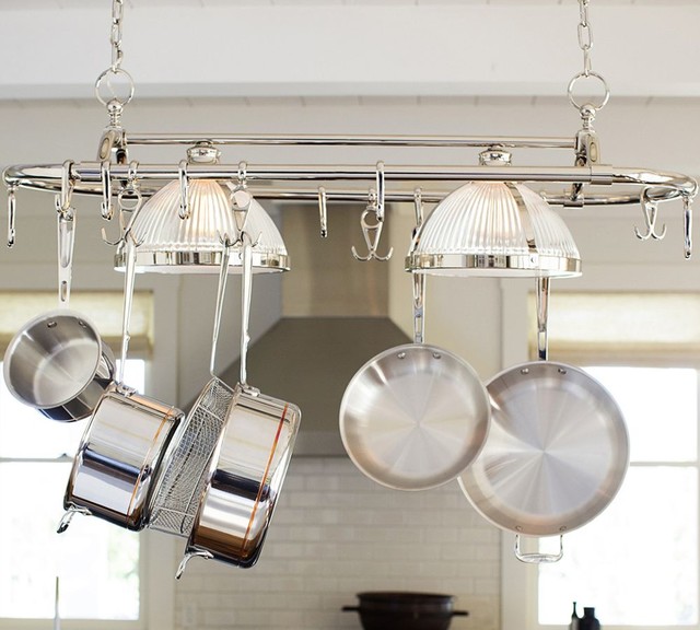 Sawyer Pot Rack Pendant Traditional Pot Racks And Accessories