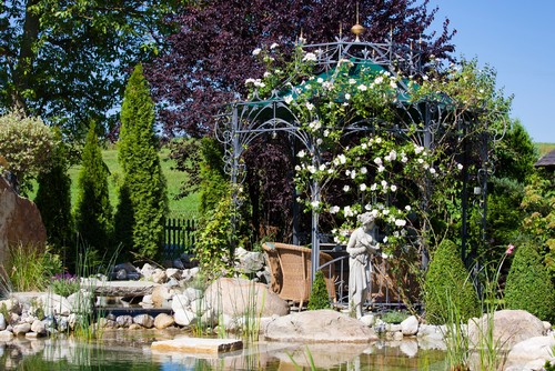 Romantischer Garten