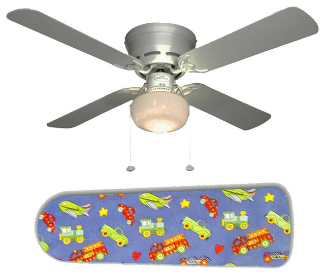 Baby Transportation 42" Ceiling Fan and Lamp Contemporary Ceiling Fans