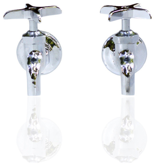 Elkay LK69C Single Hole Wall Mount Faucet, Pair Traditional Utility
