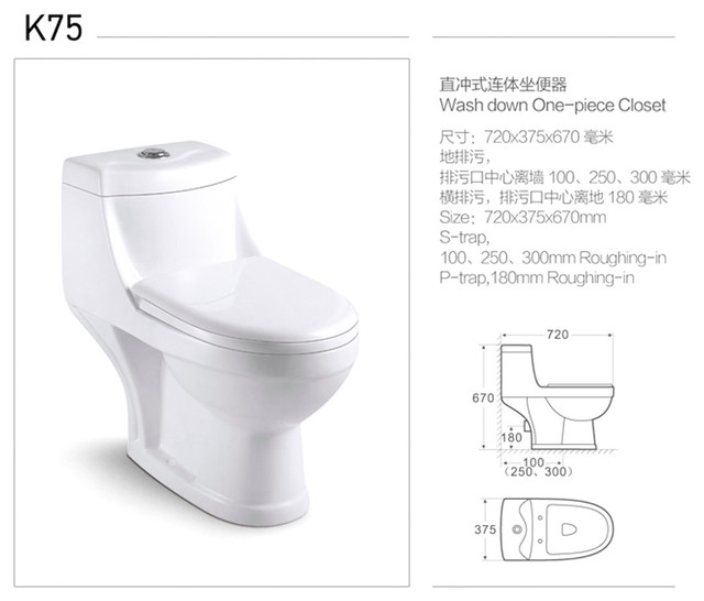 Low tank Toilet,Bathroom Ceramic Water Closet