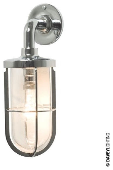 Ship s Well Glass Light 7207 Chrome - Industrial - Wall Lights - south east - by ...