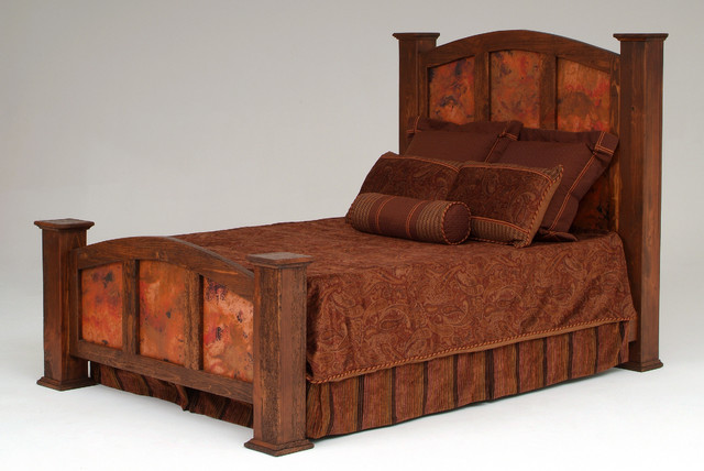 rustic copper bedroom furniture