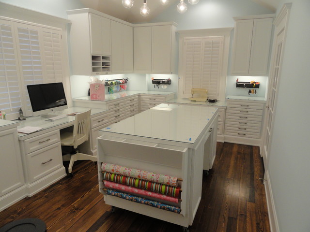 Craft Room - Traditional - Home Office - Houston - by Collaborative