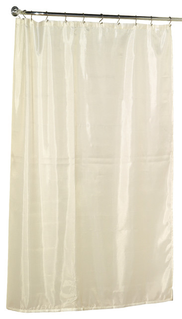 Extra Long Fabric Shower Curtain Liner Aqua Shower Curtain Liner