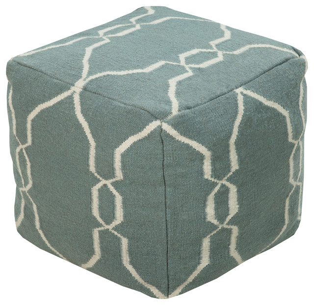 Surya Poufs Cube Pouf - Contemporary - Floor Pillows And Poufs - by Surya