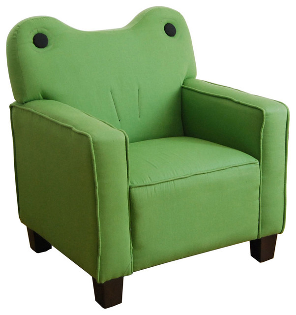 Kermit Green Frog Youth Chair Contemporary Kids Chairs other