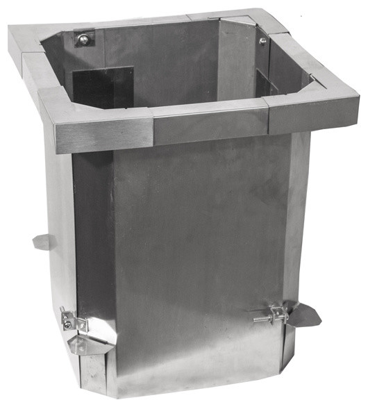 BoostaCap 1' Chimney Cap Extension, 8"x8" Flue Transitional