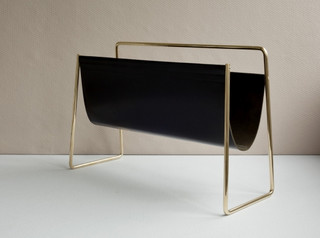 Aubock Magazine Rack - Modern - Magazine Racks - by Everyday Needs