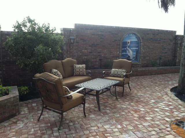 New Orleans Style Courtyard - Traditional - Patio - jacksonville - by ...