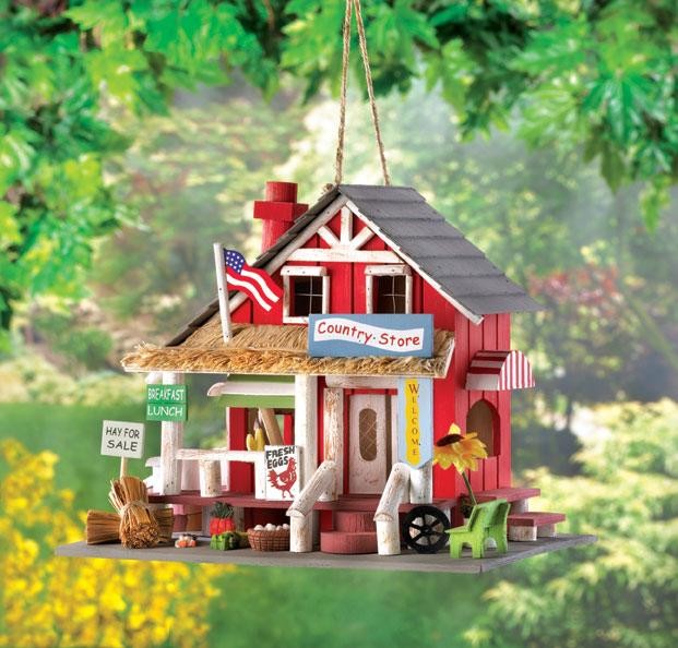 charming country store wooden birdhouse eclectic charming country store wooden birdhouse eclectic