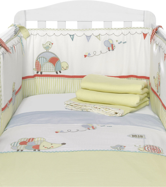 Mothercare Patchwork Garden Bed In Bag Traditional Cot Bedding by