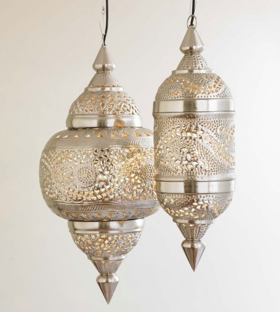 VivaTerra Moroccan Hanging Lamp - Mediterranean - Pendant Lighting - by