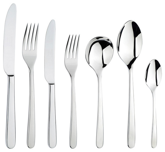 Arthur Price Monsoon Eloquence Cutlery Set, 7 Piece Modern Cutlery