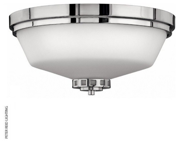 Ashley Flush Mount Bathroom Ceiling Light - Traditional - Flush Ceiling