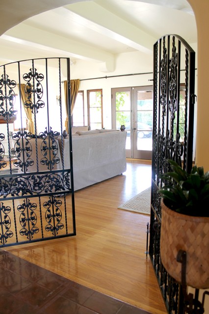 Iron Gates in Living Room