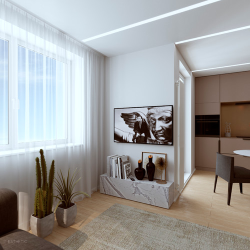 Contemporary Architectural Design in Minsk with Statement Lighting