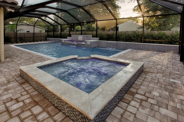 Contemporary Pool Tampa Coberly Residence contemporary-pool
